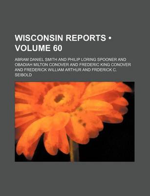 Book cover for Wisconsin Reports (Volume 60)