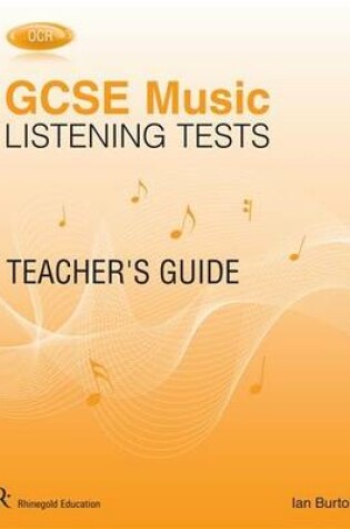 Cover of OCR GCSE Music Listening Tests Teacher's Guide