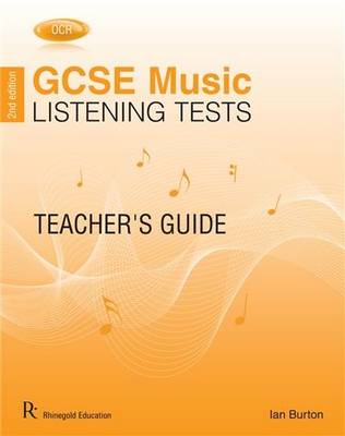 Book cover for OCR GCSE Music Listening Tests Teacher's Guide
