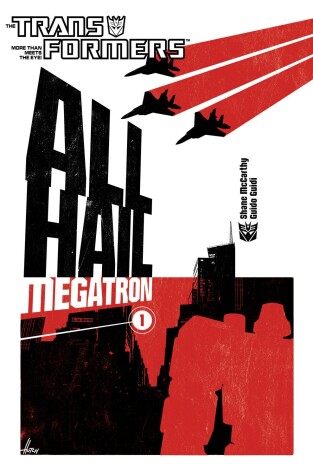 Book cover for Transformers: All Hail Megatron Volume 1