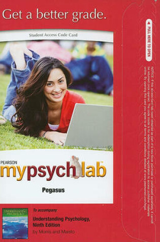 Cover of MyLab Psychology  Pegasus -- Standalone Access Card -- for Understanding Psychology