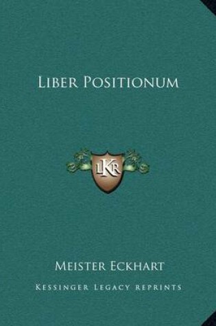 Cover of Liber Positionum