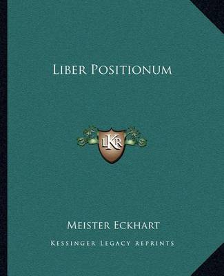 Book cover for Liber Positionum