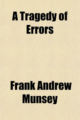 Book cover for A Tragedy of Errors