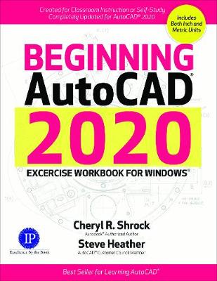 Book cover for Beginning AutoCAD 2020 Exercise Workbook