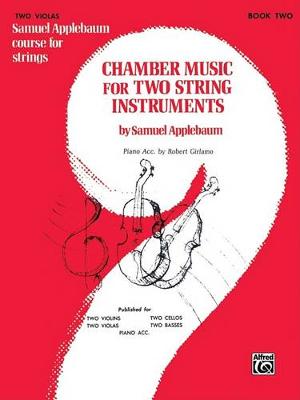 Book cover for Chamber Music for Two String Instruments, Book II