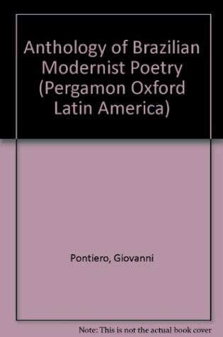 Cover of Anthology of Brazilian Modernist Poetry