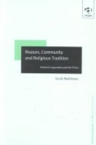 Cover of Reason, Community and Religious Tradition