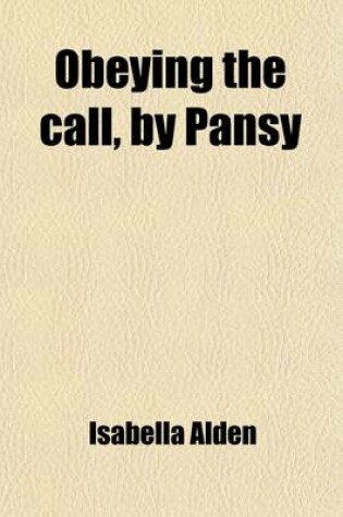 Cover of Obeying the Call, by Pansy