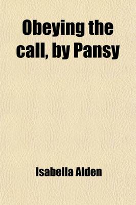 Book cover for Obeying the Call, by Pansy