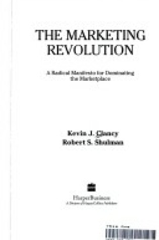 Cover of Marketing Revolution