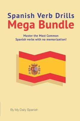 Book cover for Spanish Verb Drills Mega Bundle