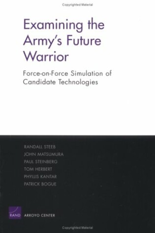 Cover of Examining the Army's Future Warrior