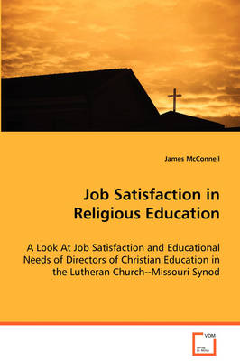 Book cover for Job Satisfaction in Religious Education