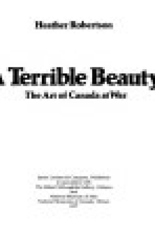 Cover of A Terrible Beauty