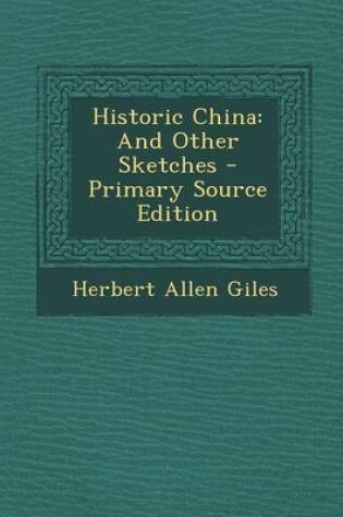 Cover of Historic China