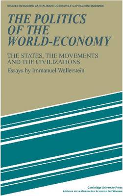 Book cover for The Politics of the World-Economy