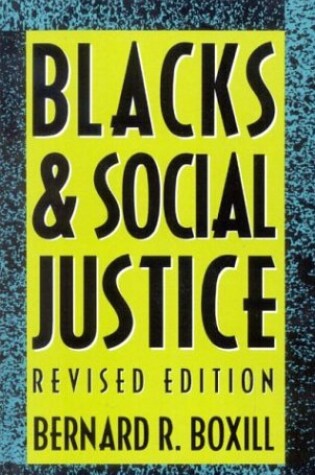 Cover of Blacks and Social Justice