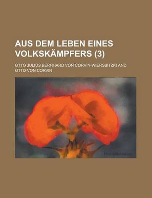 Book cover for Aus Dem Leben Eines Volkskampfers (3)