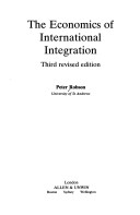 Book cover for The Economics of International Integration