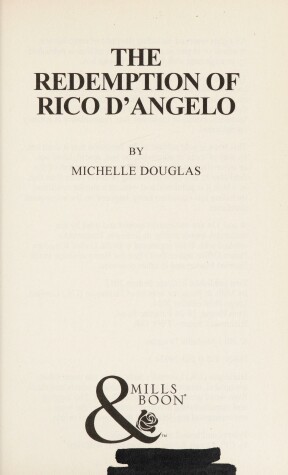 Cover of The Redemption Of Rico D'angelo