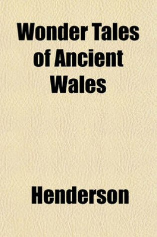 Cover of Wonder Tales of Ancient Wales