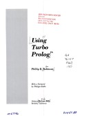 Cover of Using Turbo PROLOG