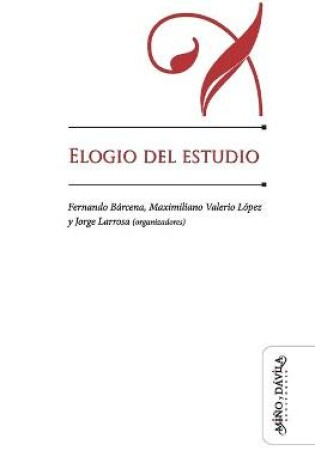 Cover of Elogio del estudio