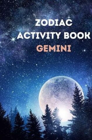 Cover of Zodiac Activity Book Gemini