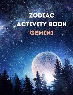 Book cover for Zodiac Activity Book Gemini