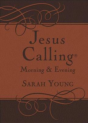Cover of Jesus Calling Morning and Evening, with Scripture References