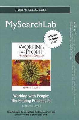 Book cover for MyLab Search with Pearson eText -- Standalone Access Card -- for Working with People