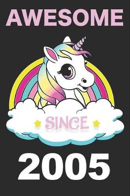 Book cover for Awesome Unicorn Since 2005