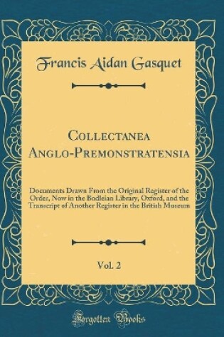Cover of Collectanea Anglo-Premonstratensia, Vol. 2