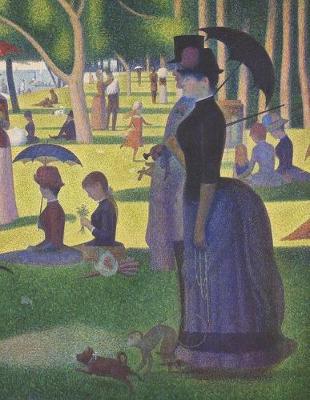 Book cover for Georges Seurat Black Pages Notebook