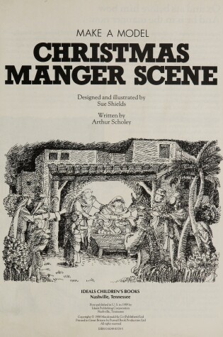 Cover of The Christmas Manger Scene