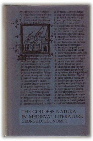 Cover of Goddess Natura in Medieval Literature