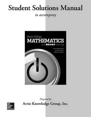 Book cover for Student Solutions Manual for Basic College Mathematics with P.O.W.E.R. Learning