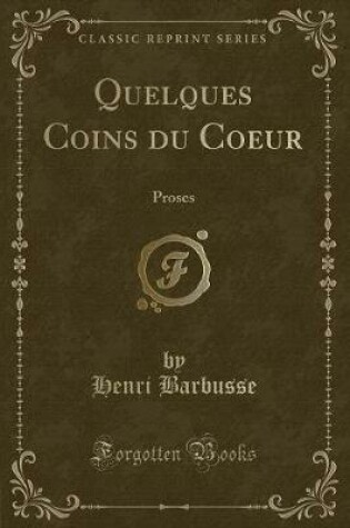 Cover of Quelques Coins Du Coeur