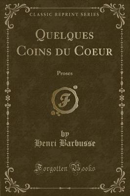 Book cover for Quelques Coins Du Coeur