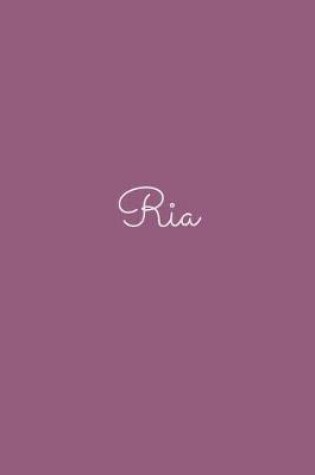 Cover of Ria