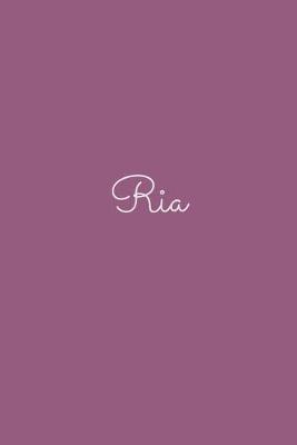 Book cover for Ria