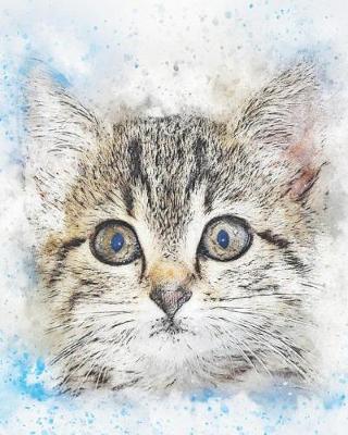 Book cover for 2019-2020 Academic Planner Weekly and Monthly Bright Eyed Cat