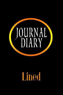 Book cover for Journal Diary Lined