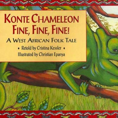 Book cover for Konte Chameleon Fine, Fine, Fine!