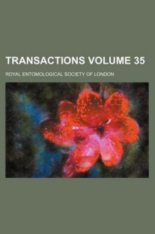 Cover of Transactions Volume 35