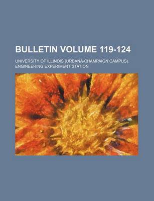 Book cover for Bulletin Volume 119-124