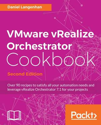 Book cover for VMware vRealize Orchestrator Cookbook -