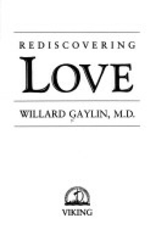 Cover of Rediscovering Love