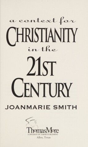 Book cover for A Context for Christianity in the 21st Century